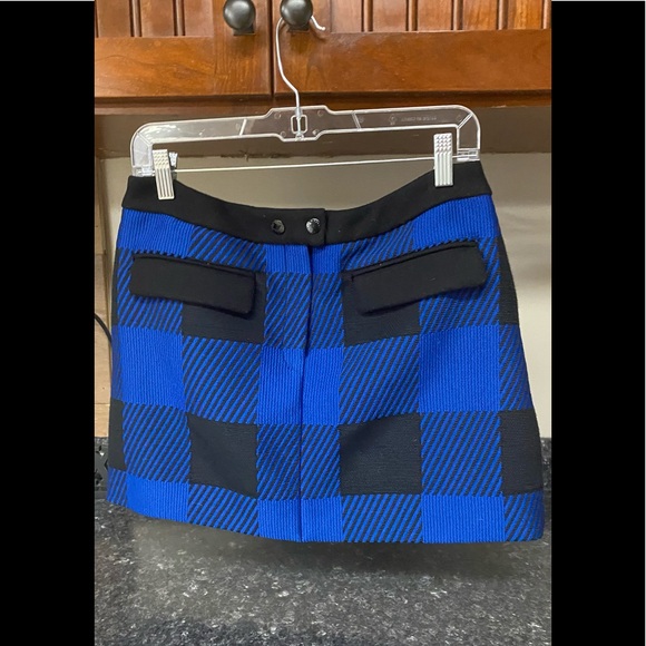 Rag & Bone Cybil Skirt in Blue Buf - Picture 11 of 11